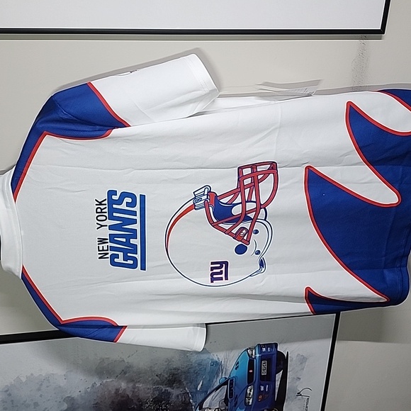 XL NY Giants NFL Game Day Fan Football Polo Jersey - Picture 6 of 8